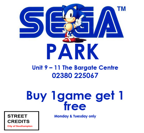 Sega Park Offer