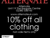 Alternative Clothing Offer