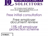 DC Employment Solicitors Offer