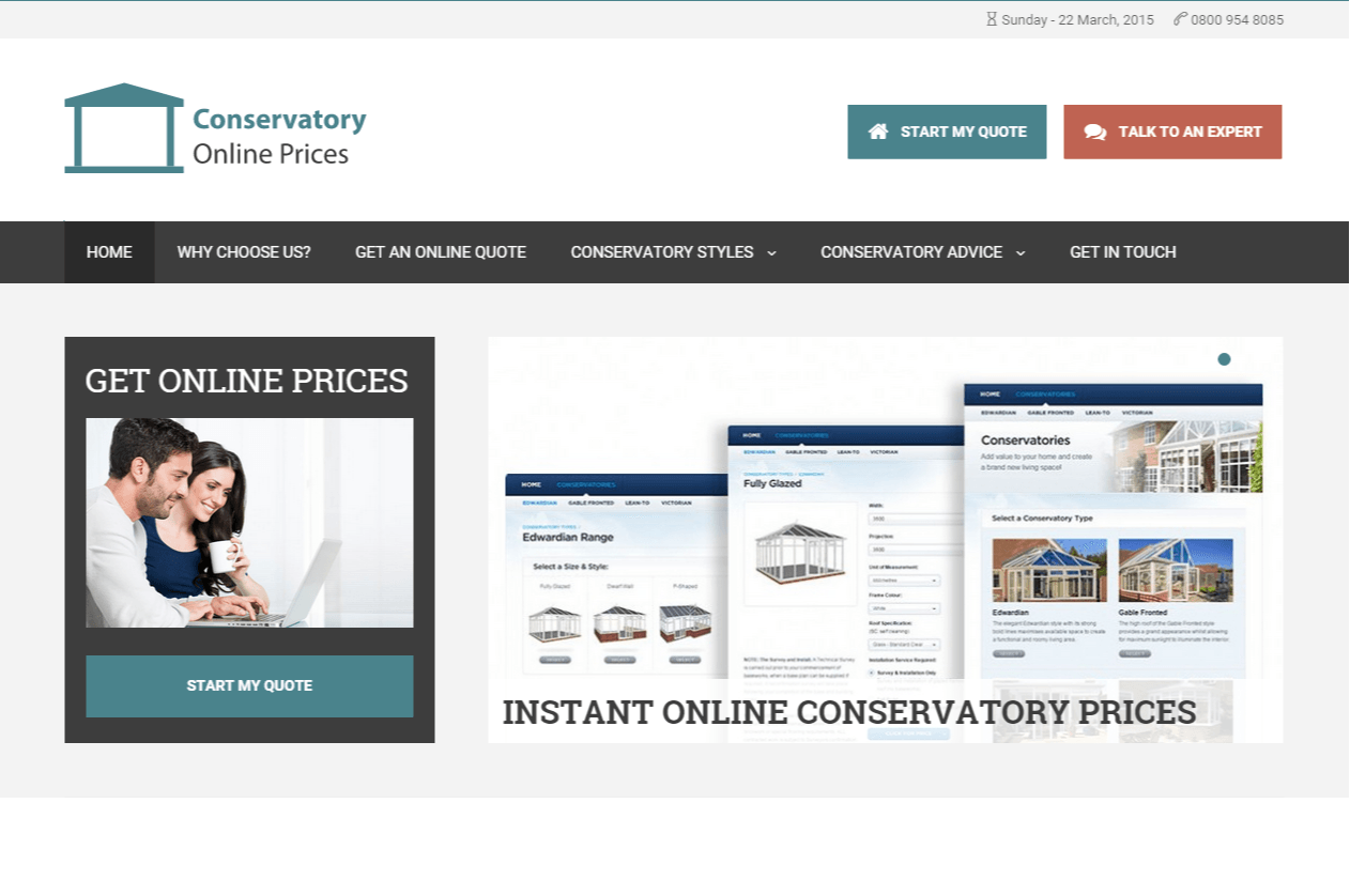 Conservatory Online Prices